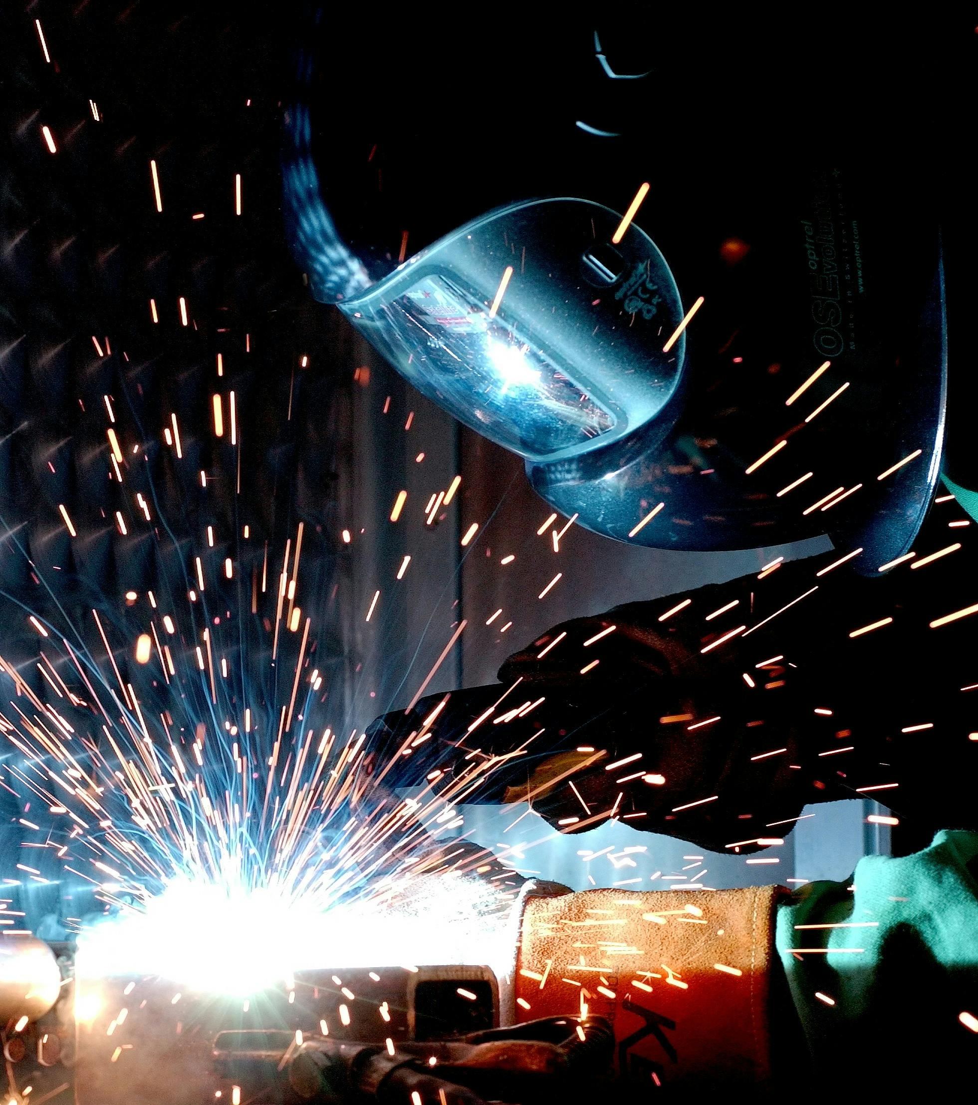 Precision manufacturing work with advanced equipment